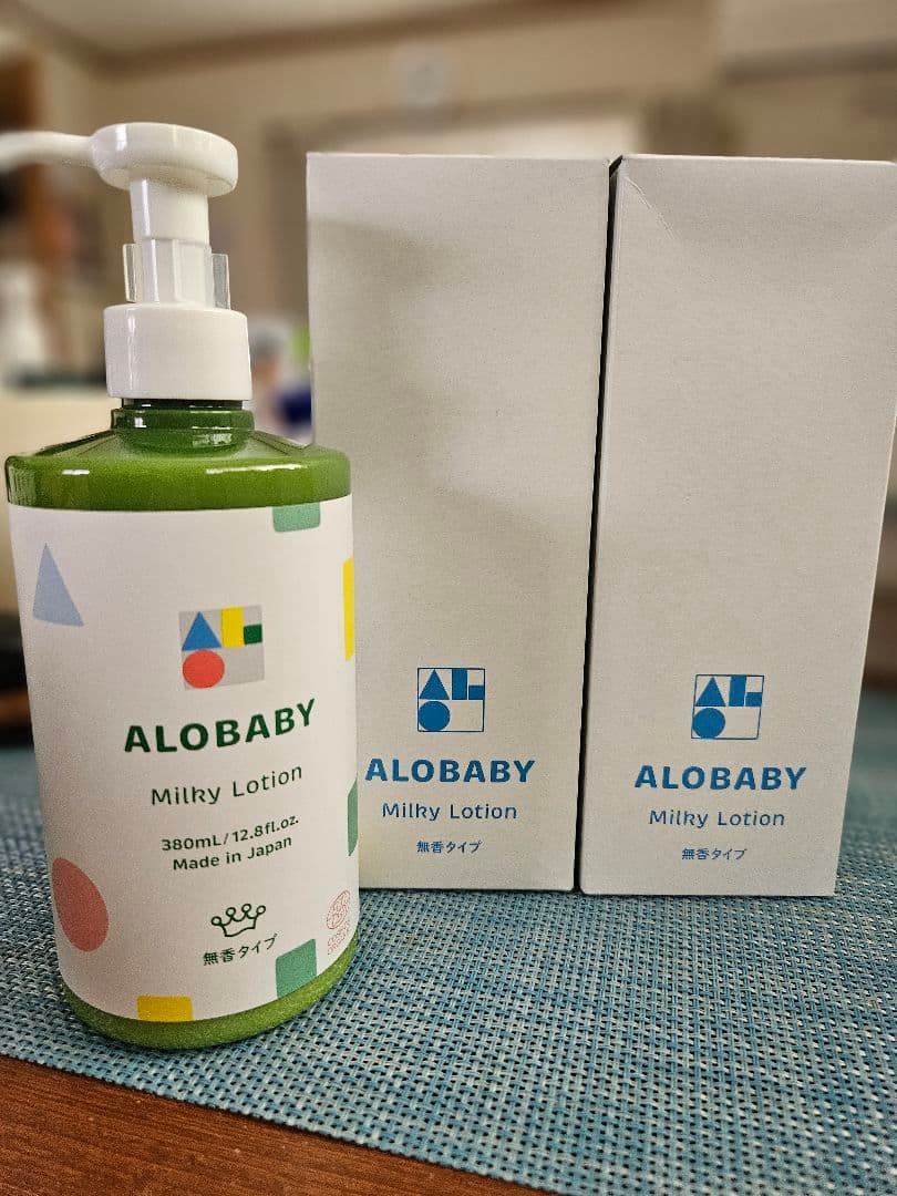 アロベビー ミルクローション ベビーローション 380ml 2本