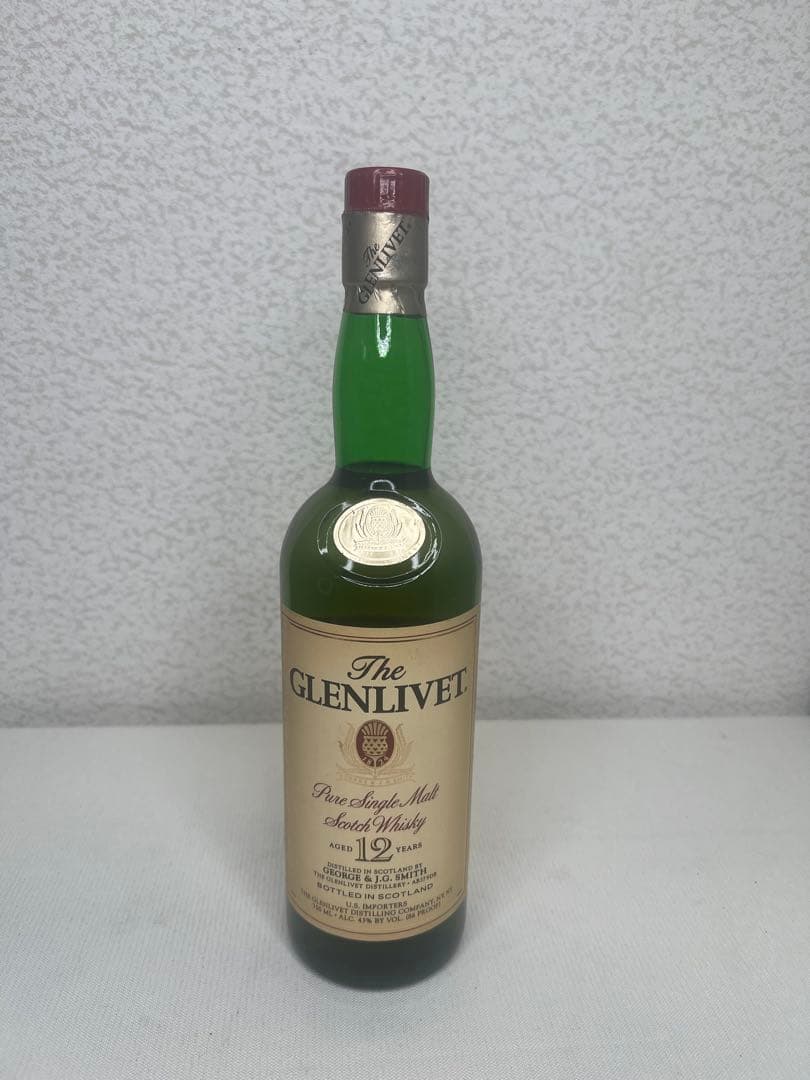 希少 未開栓 The GLENLIVET ザ グレンリヴェット 12年 旧ボトル
