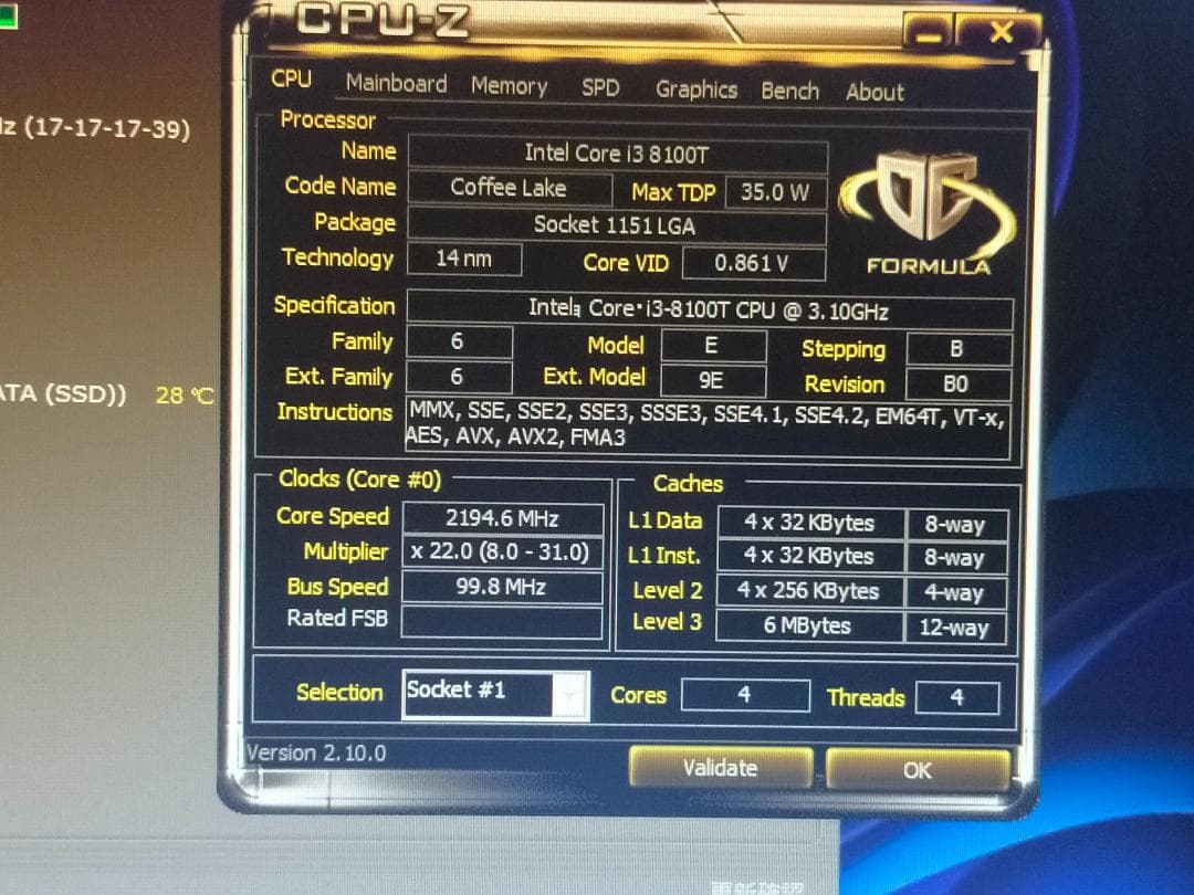 Lenovo ThinkCentre M720q 第8世代 Win11Pro