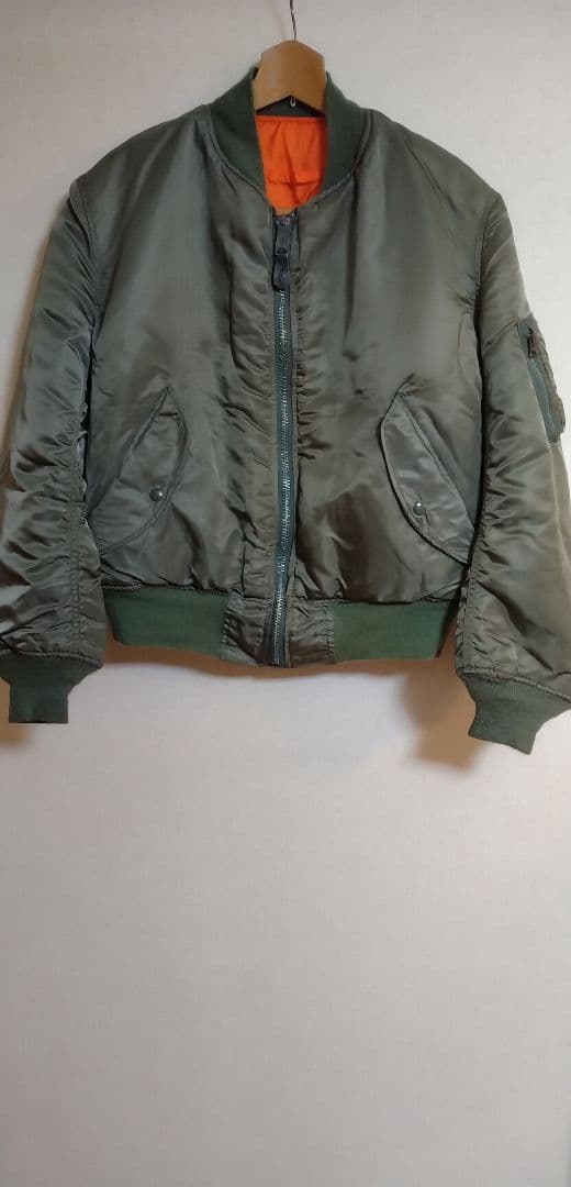 j*n様 USA製　ALPHA INDUSTRIES MA-1 オリーブグリーン