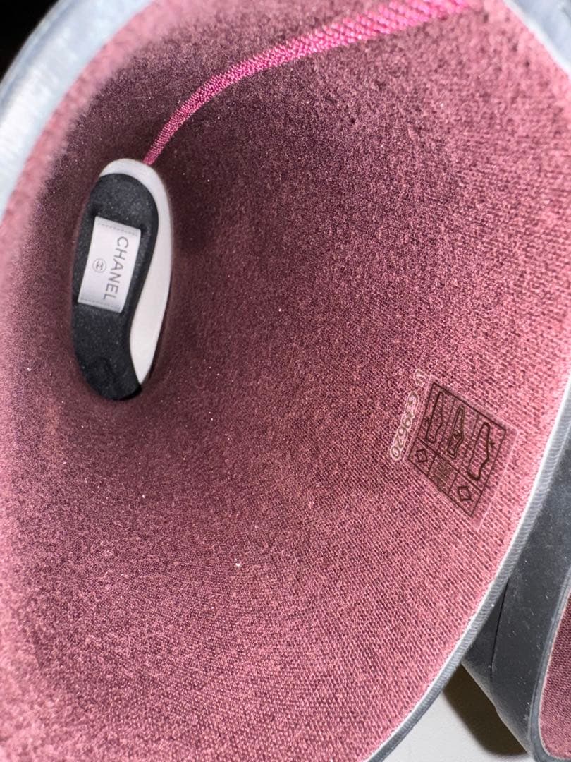 CHANEL ラバーロング　レインブーツ　37