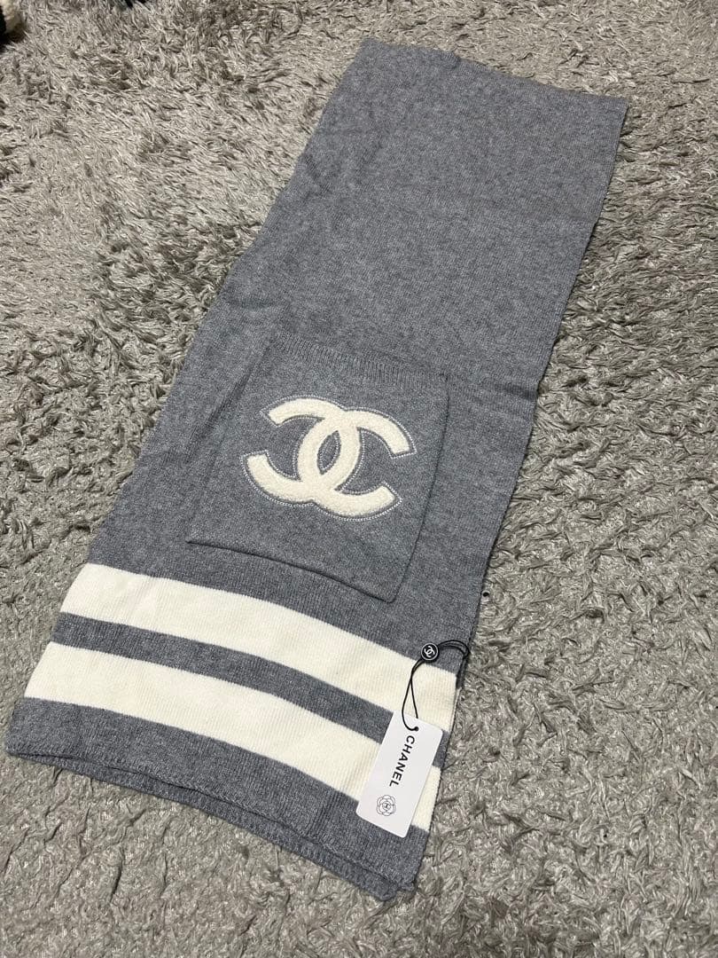 ⑥ノベルティ　シャネル　ストール