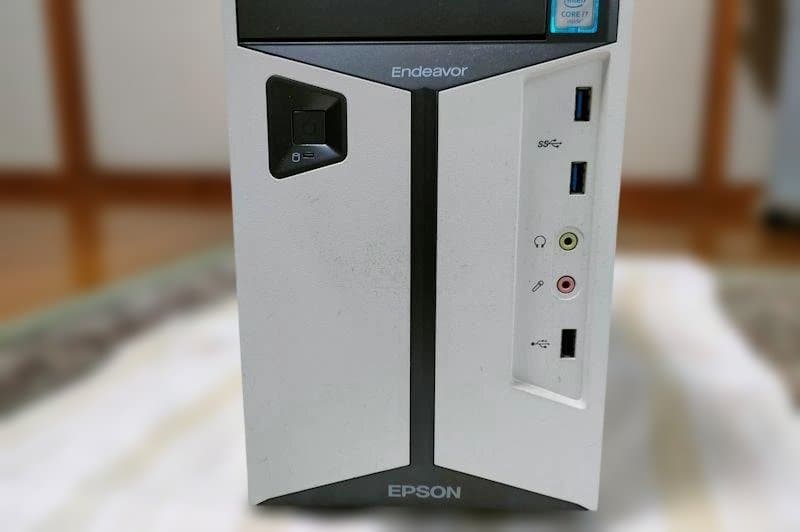 EPSON Endeavor デスクトップPC ホワイト 本体