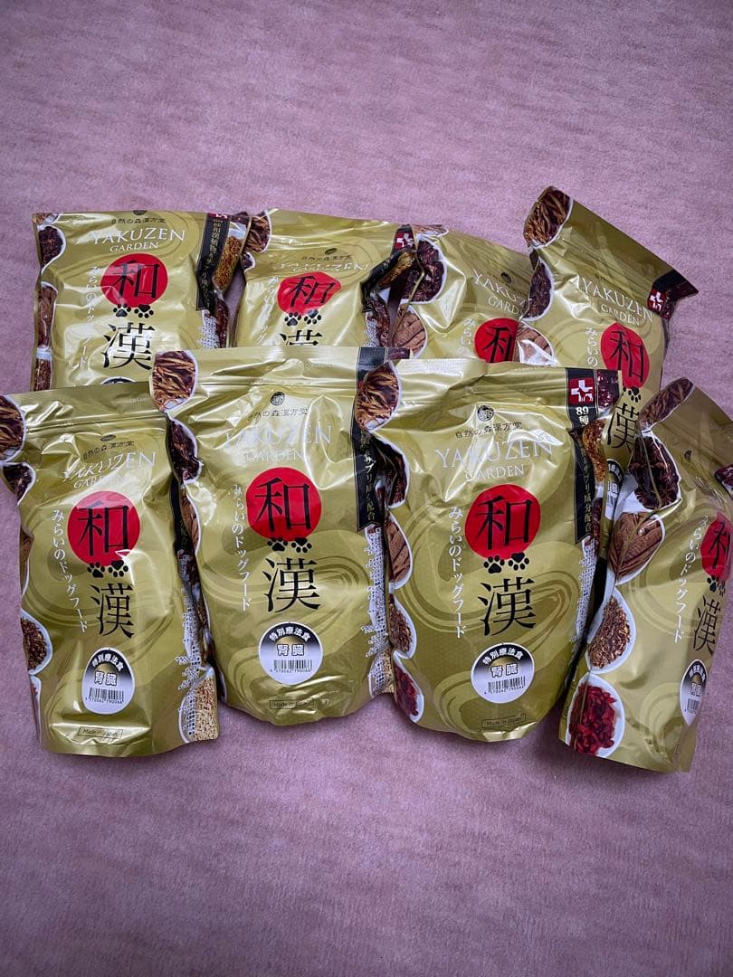 自然の森　薬膳和漢みらいの￼ドッグフード腎臓￼ 1kg × 8袋　特別療法食