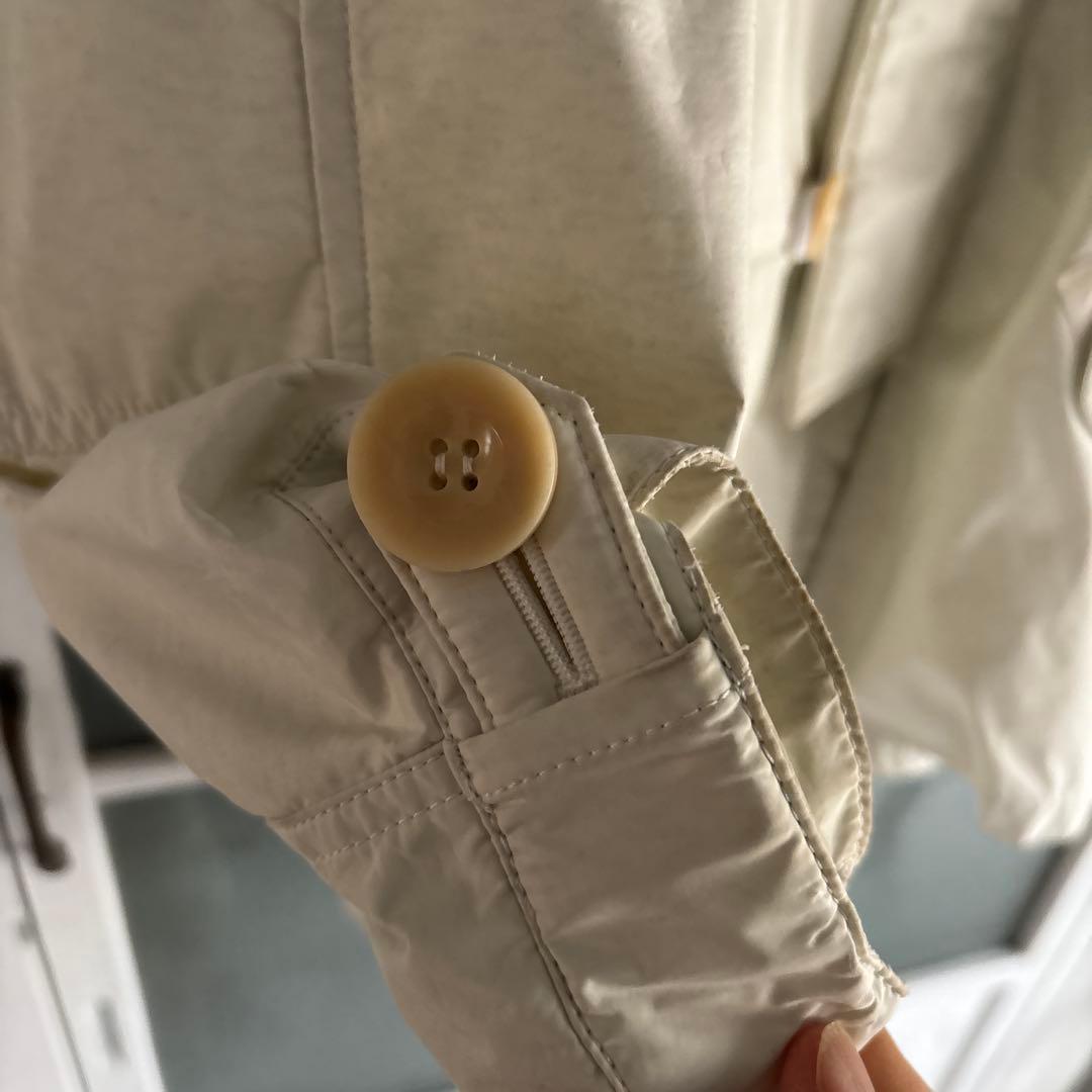 Sacai アイボリー モッズコート キルティング襟　みっちゃん