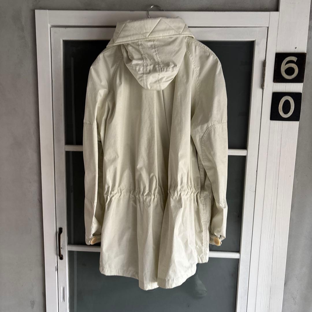 Sacai アイボリー モッズコート キルティング襟　みっちゃん