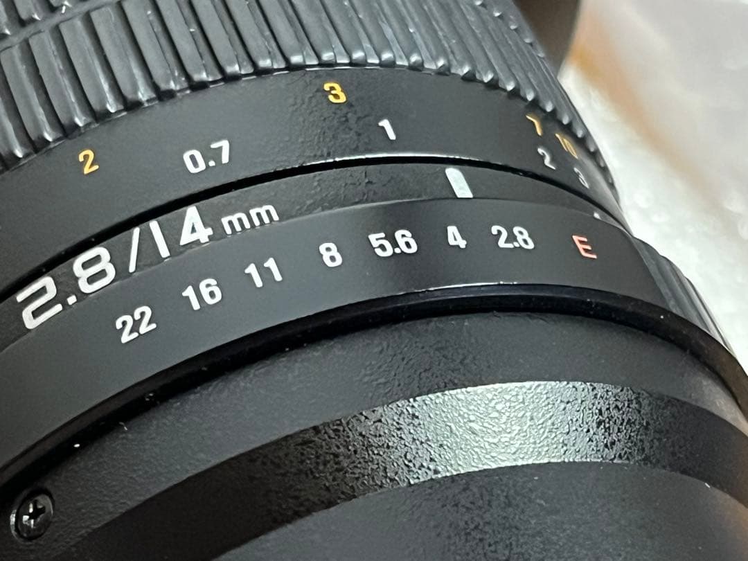 セール⭐️SAMYANG 14mm F2.8 SONY Eマウント MF サムヤン