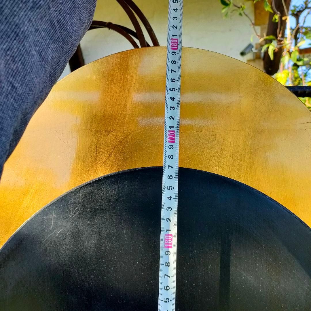 荘厳 屏風 4連 パーテーション 表裏別デザイン 仕切り 四つ折り和風アジアン