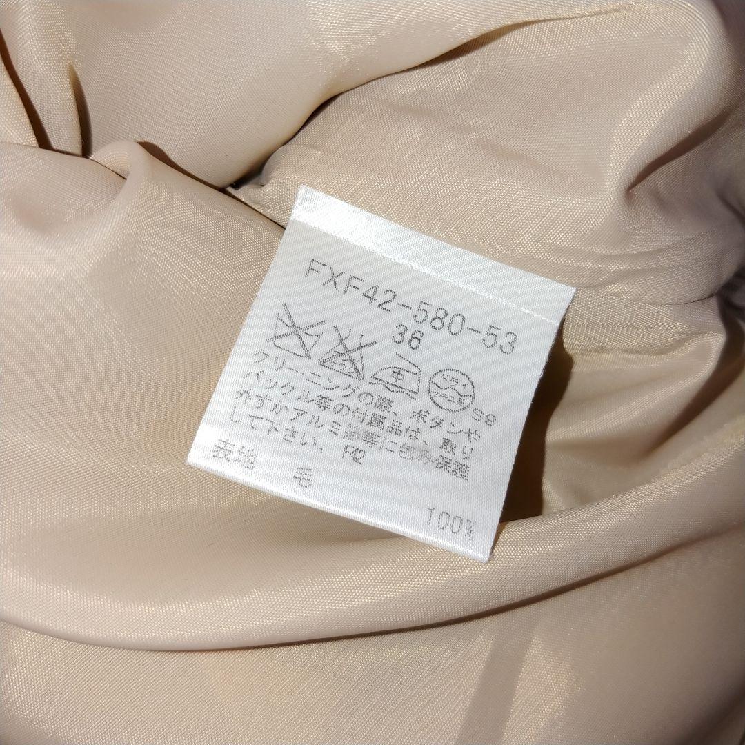 バーバリーブルーレーベル ボックスプリーツミニスカート