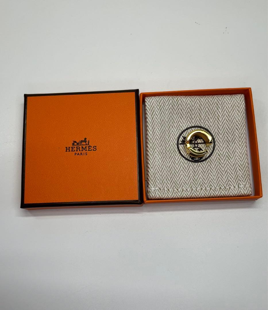 nnkk エルメス オランプ GPレザー イヤーカフ オランプレディース