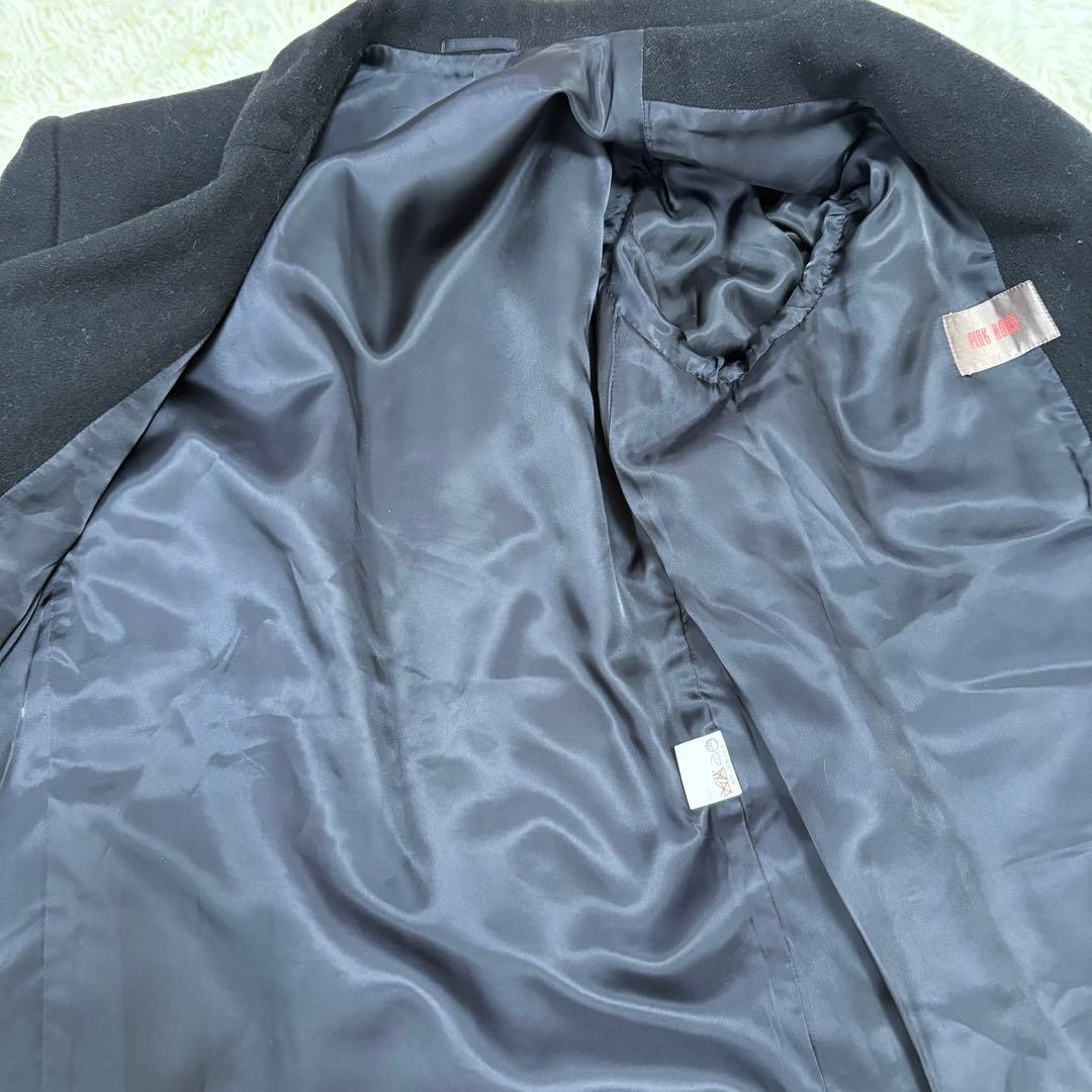 ピンクハウス　テーラードジャケットコート　L大きめ　黒