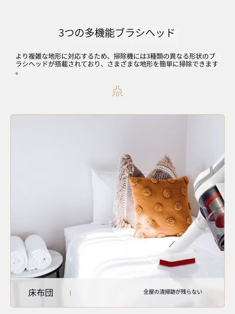 ハンディクリーナー ホワイト 取り外し可能