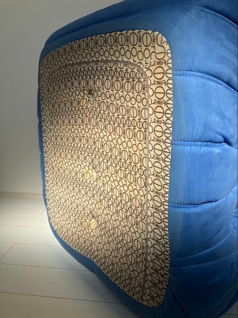 ligne roset/リーンロゼ トーゴ　1P　ソファ　ブルー