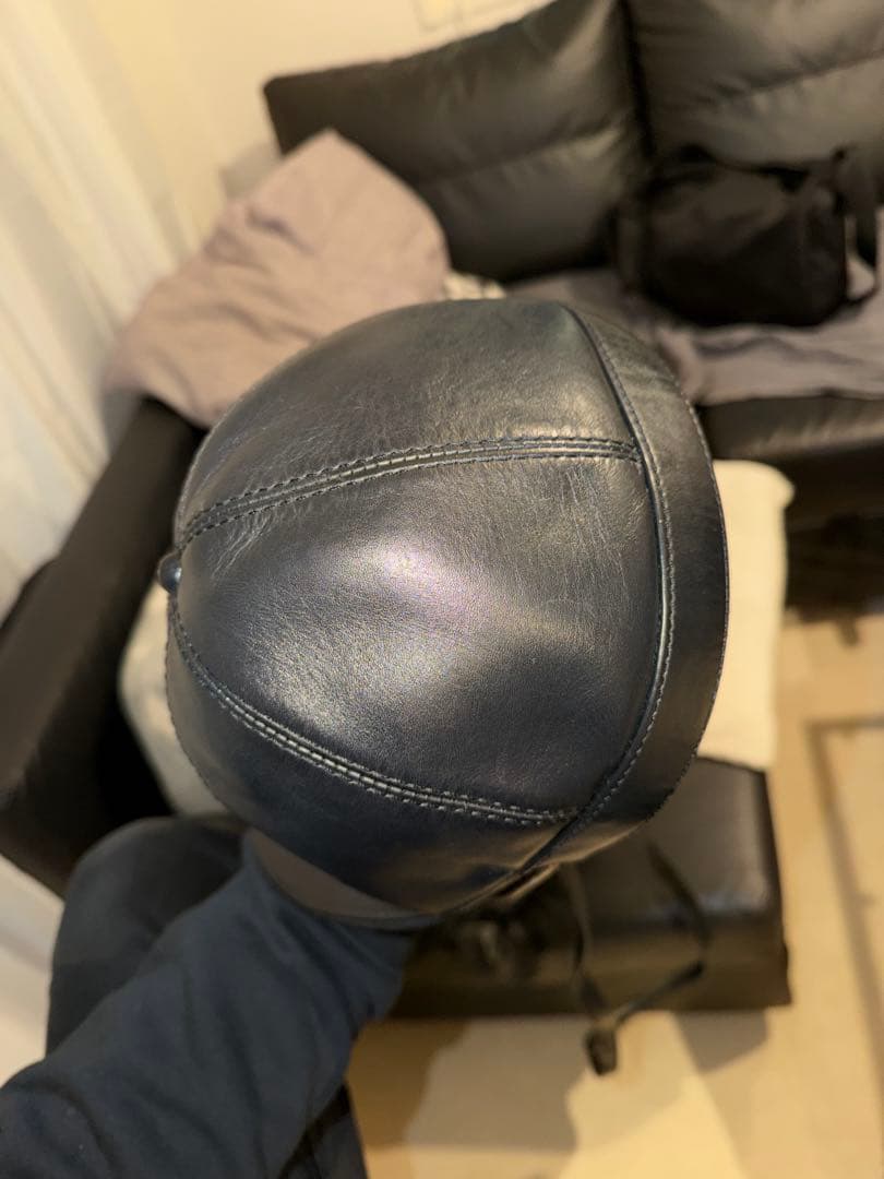 JW ANDERSON MIDI CAP BAG 黒 レザー キャップ型バッグ