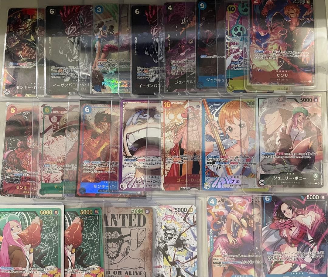 ワンピースカード　まとめ売り　ギア5プロモ、エース手配書、金文字ボニー2枚　など
