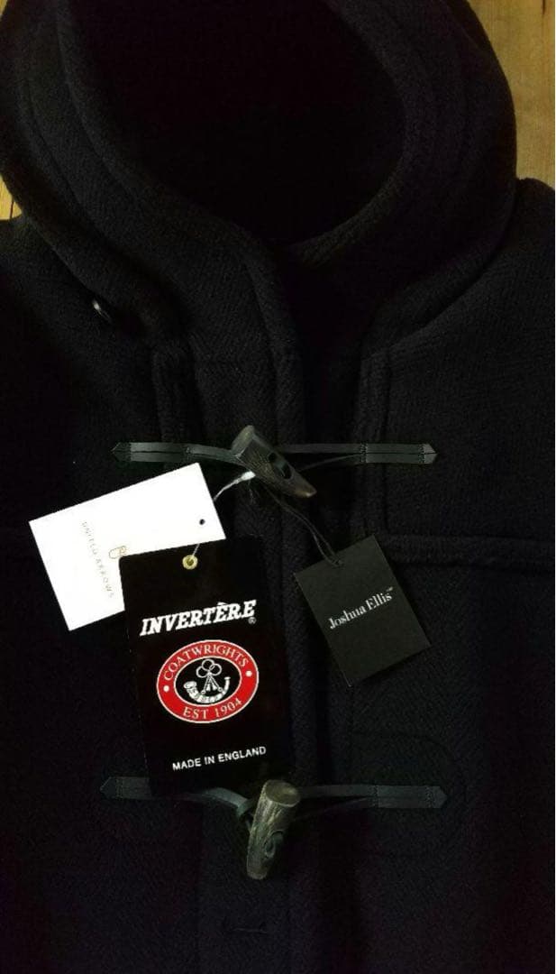 新品INVERTERE Joshua Ellis ネイビー ダッフルコート 40