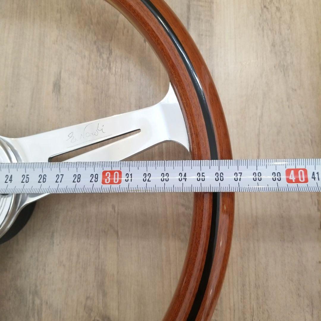 NARDI☆ナルディクラシックVITEウッドステアリングポリッシュスポーク37Φ