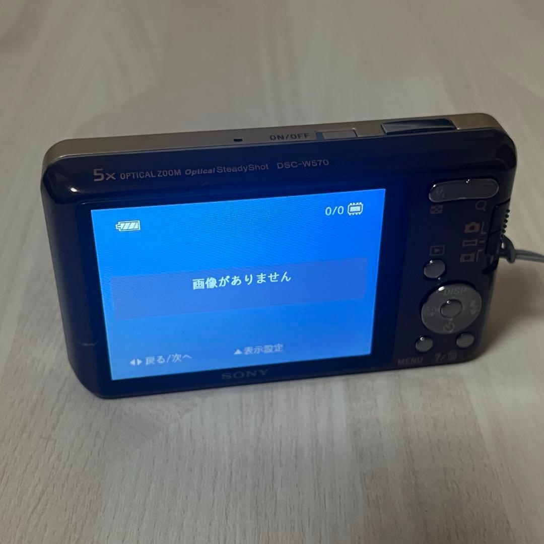 SONY Cyber Shot 16.1 DSC-W570ゴールド