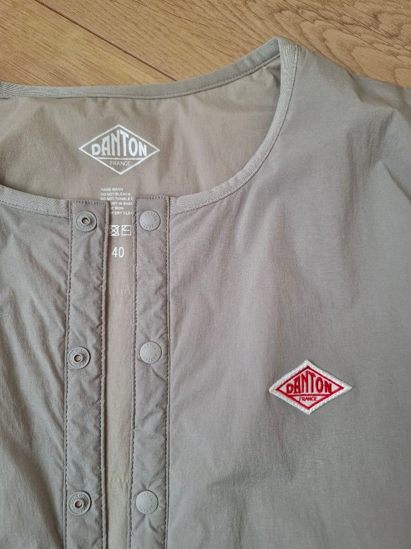 【美品】ダントン　インサレーションジャケット　サイズ40 ベージュ