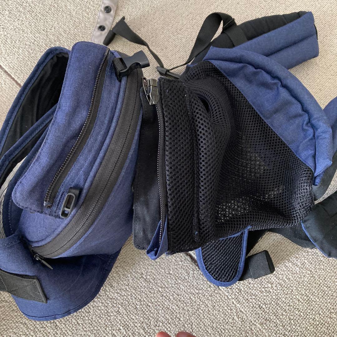 【専用品】miamily Hipster Plus 抱っこ紐 ネイビー