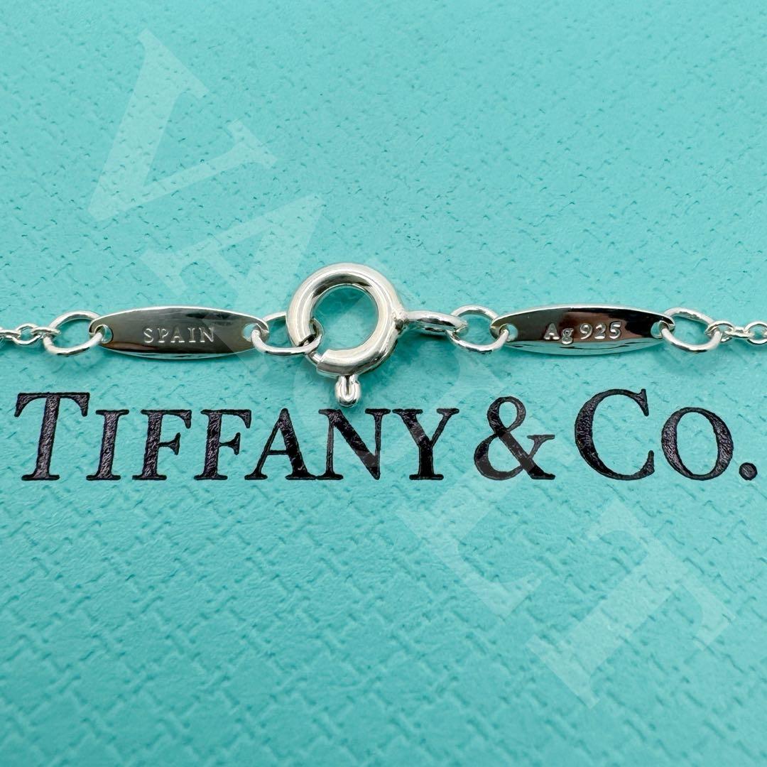 TIFFANY&Co. 極美品 11mm オープンハート ネックレス Ag925