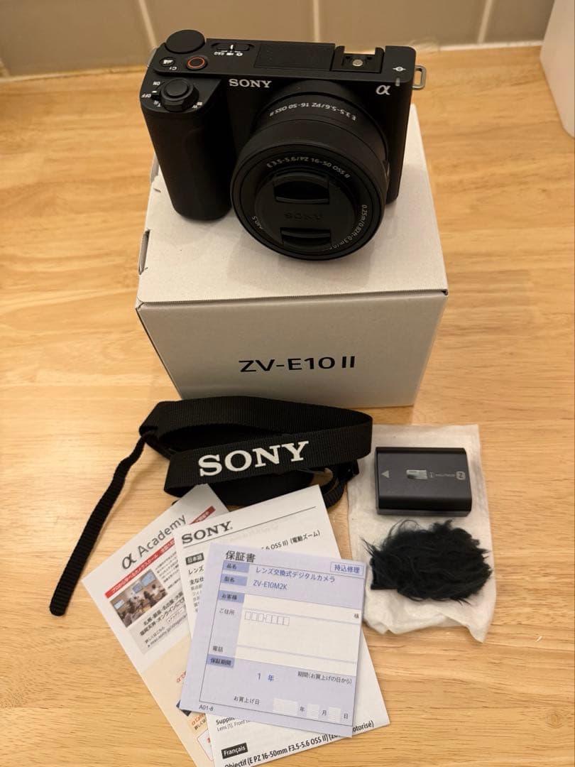 Sony ZV-E10 II ミラーレスカメラ ⚠️お値下げ不可