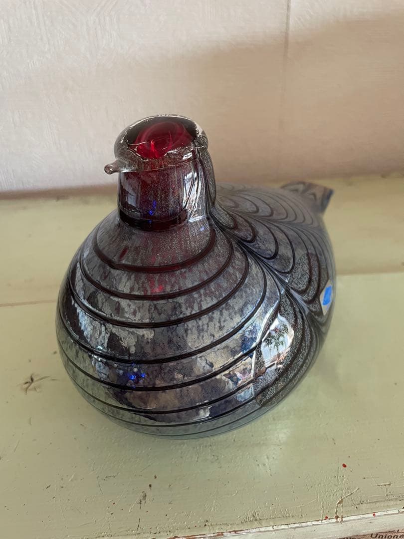 Nuutajarvi イッタラバード ガラス キジ オイバトイッカ