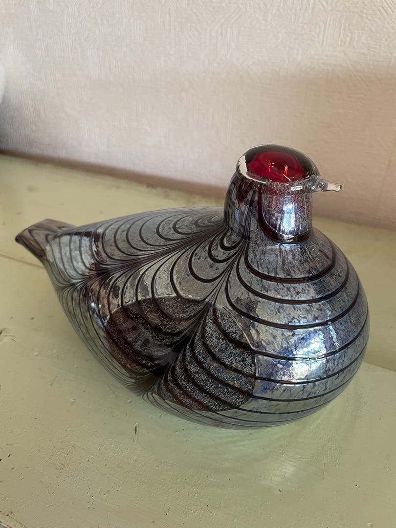 Nuutajarvi イッタラバード ガラス キジ オイバトイッカ