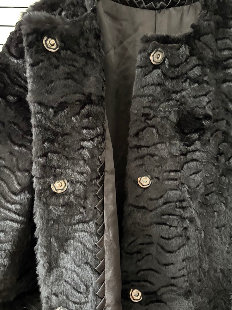 DAMA collection ラビット フォックスコート　サイズ7〜9号