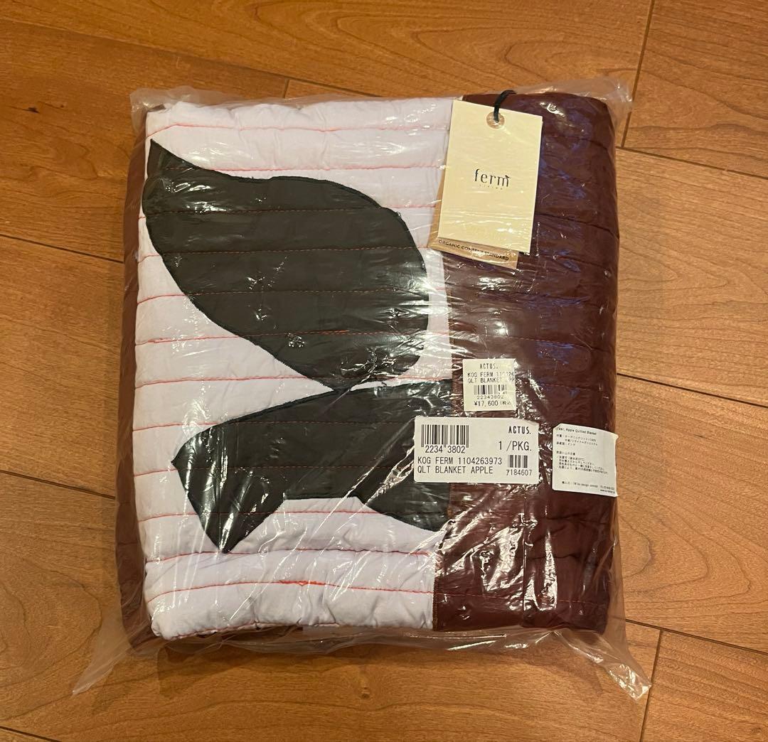 Ferm Living キルトブランケット/プレイマット) リンゴ 北欧