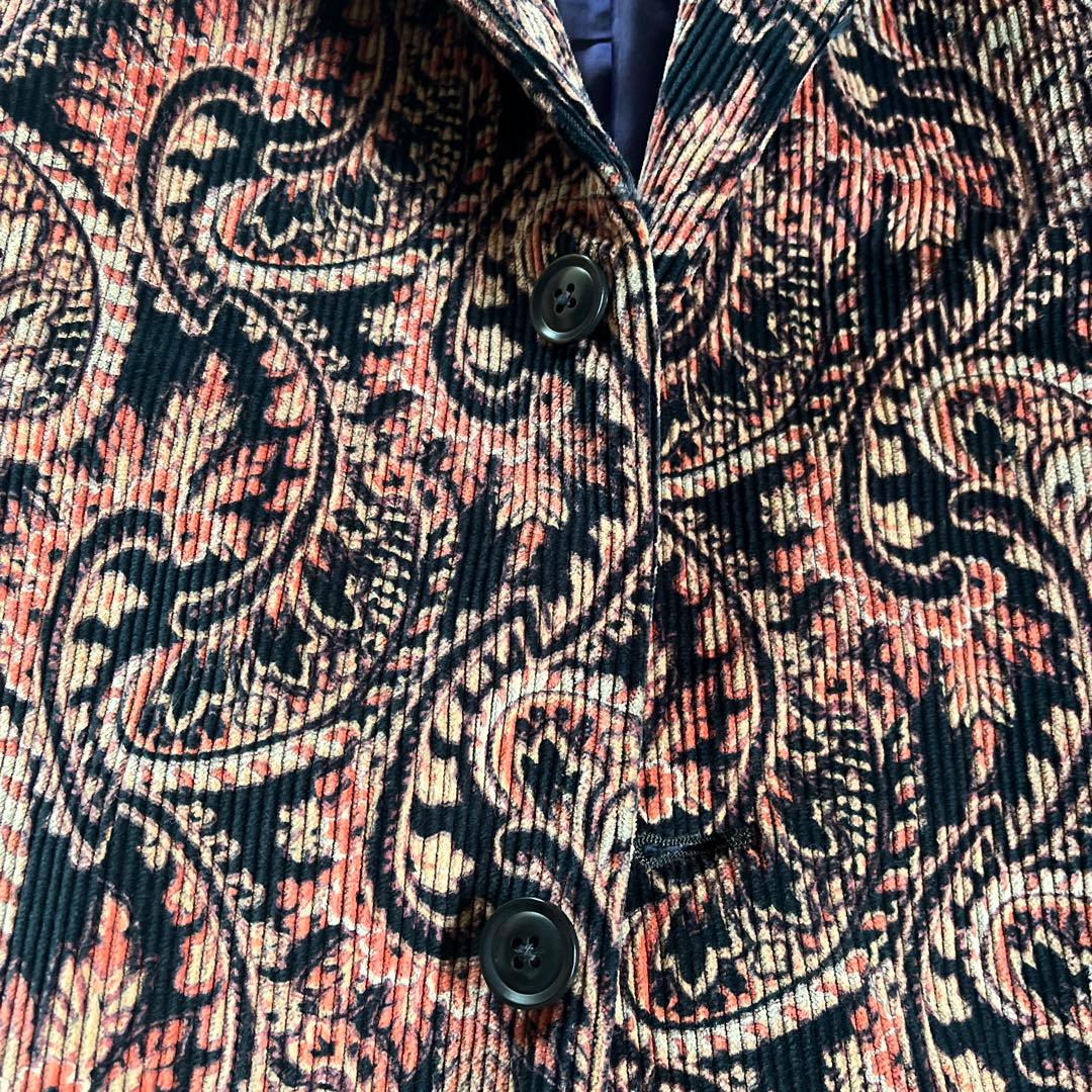 Needles ペイズリー柄 テーラードジャケット XS