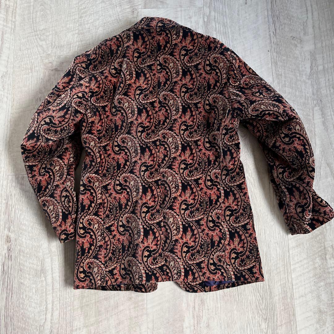 Needles ペイズリー柄 テーラードジャケット XS