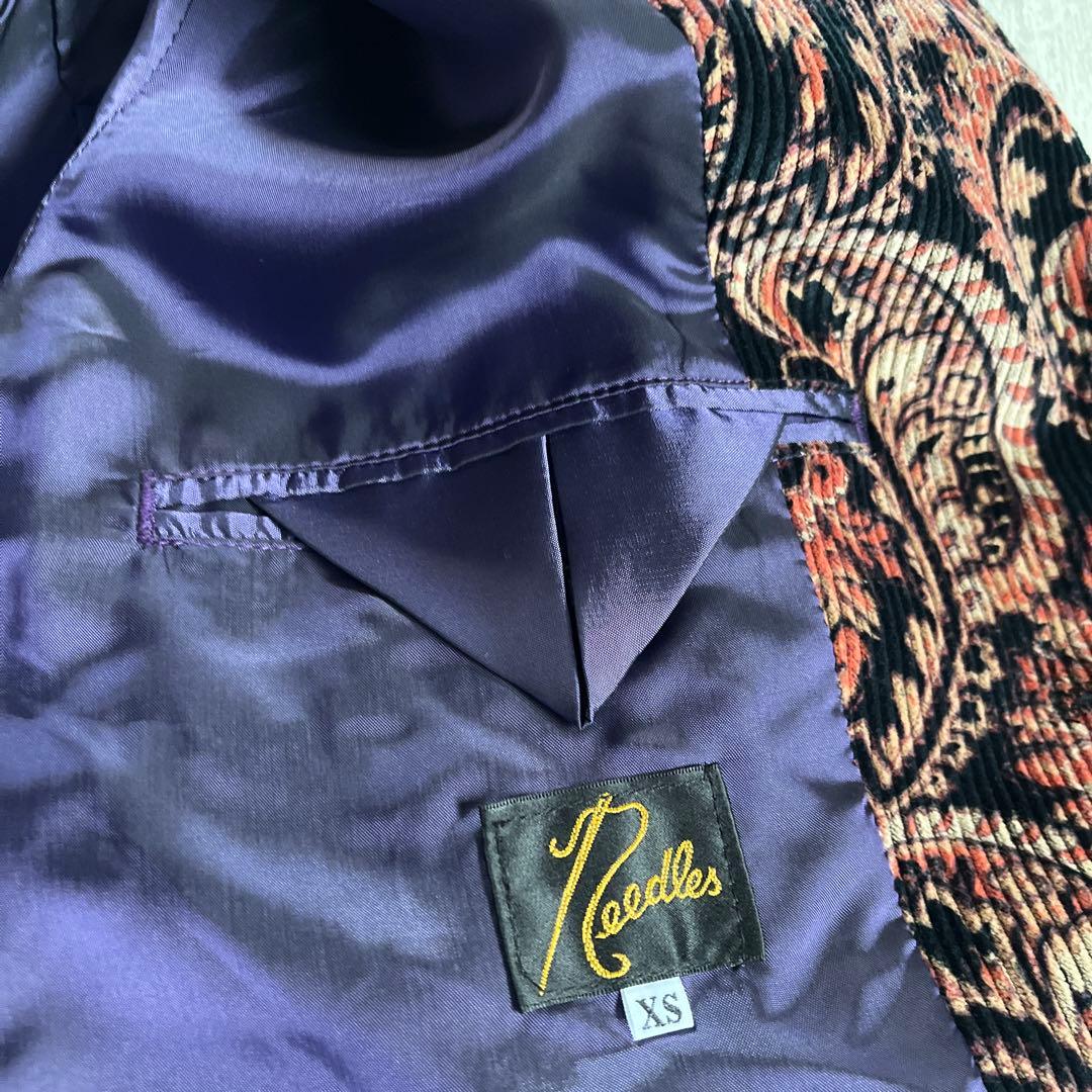 Needles ペイズリー柄 テーラードジャケット XS