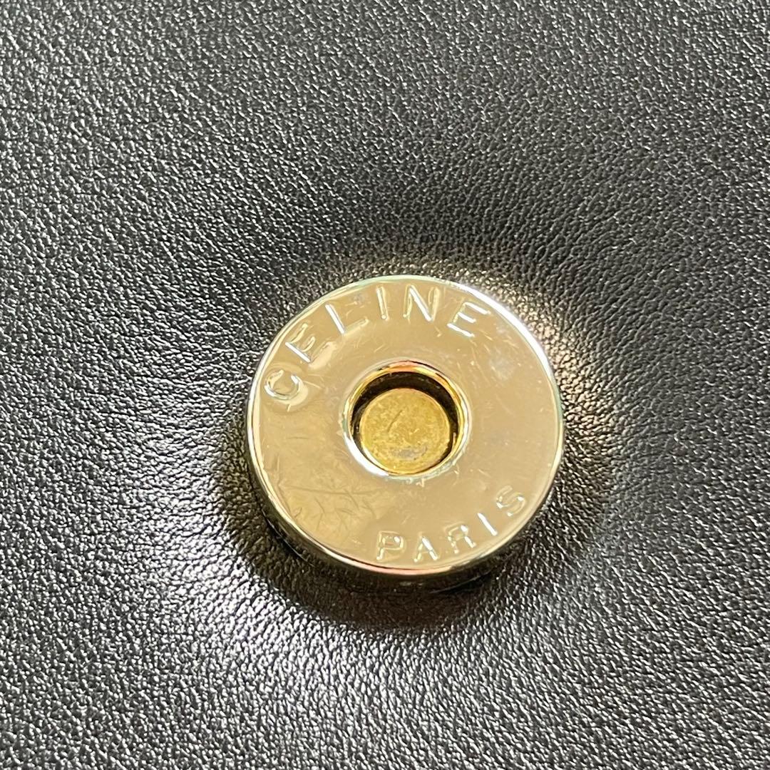 【新品級に綺麗】セリーヌ ホースキャレッジ 馬車金具 レザークラッチバッグ