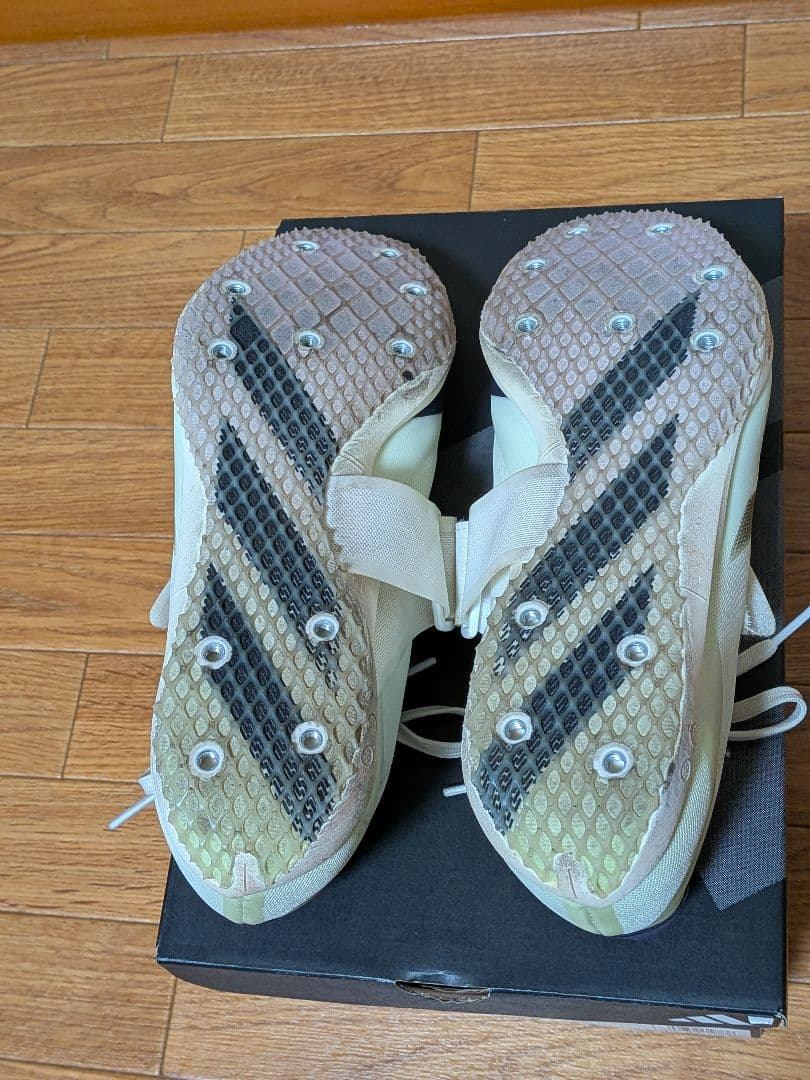 adidas 　走高跳用　アディゼロHJ 27cm＋STEPシューズケース