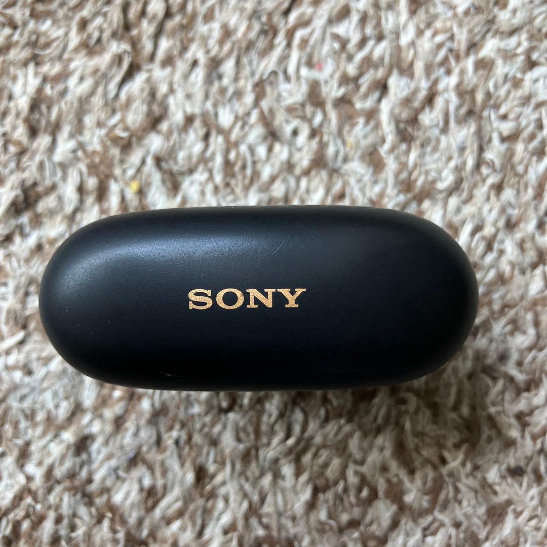 SONYワイヤレスイヤホン ブラック SONY 5V 330mAh充電ケースのみ