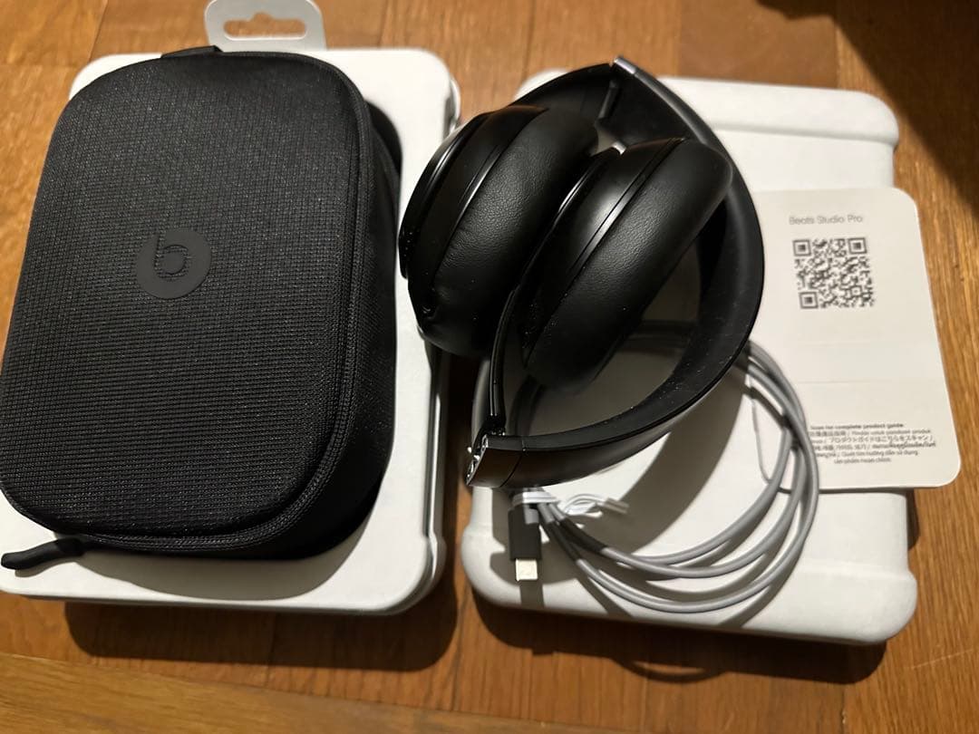 ミネストローネ【数回使用】Beats Studio Pro ブラック ワイ