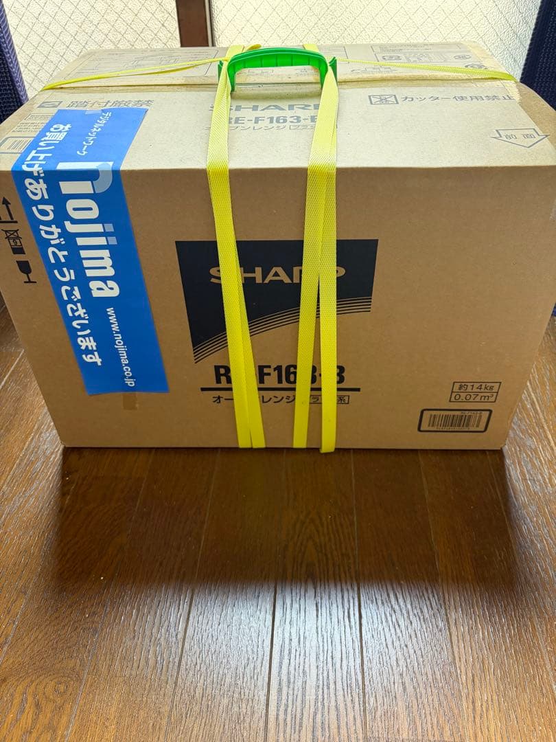 シャ－プ　RE-F163-B オ－ブンレンジ　ブラック系