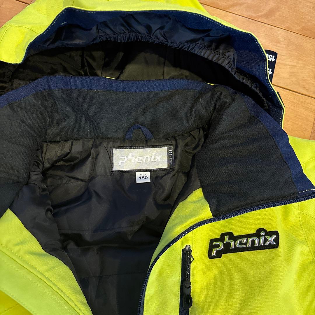 Phenix スキーウェア 150サイズ 蛍光イエロー