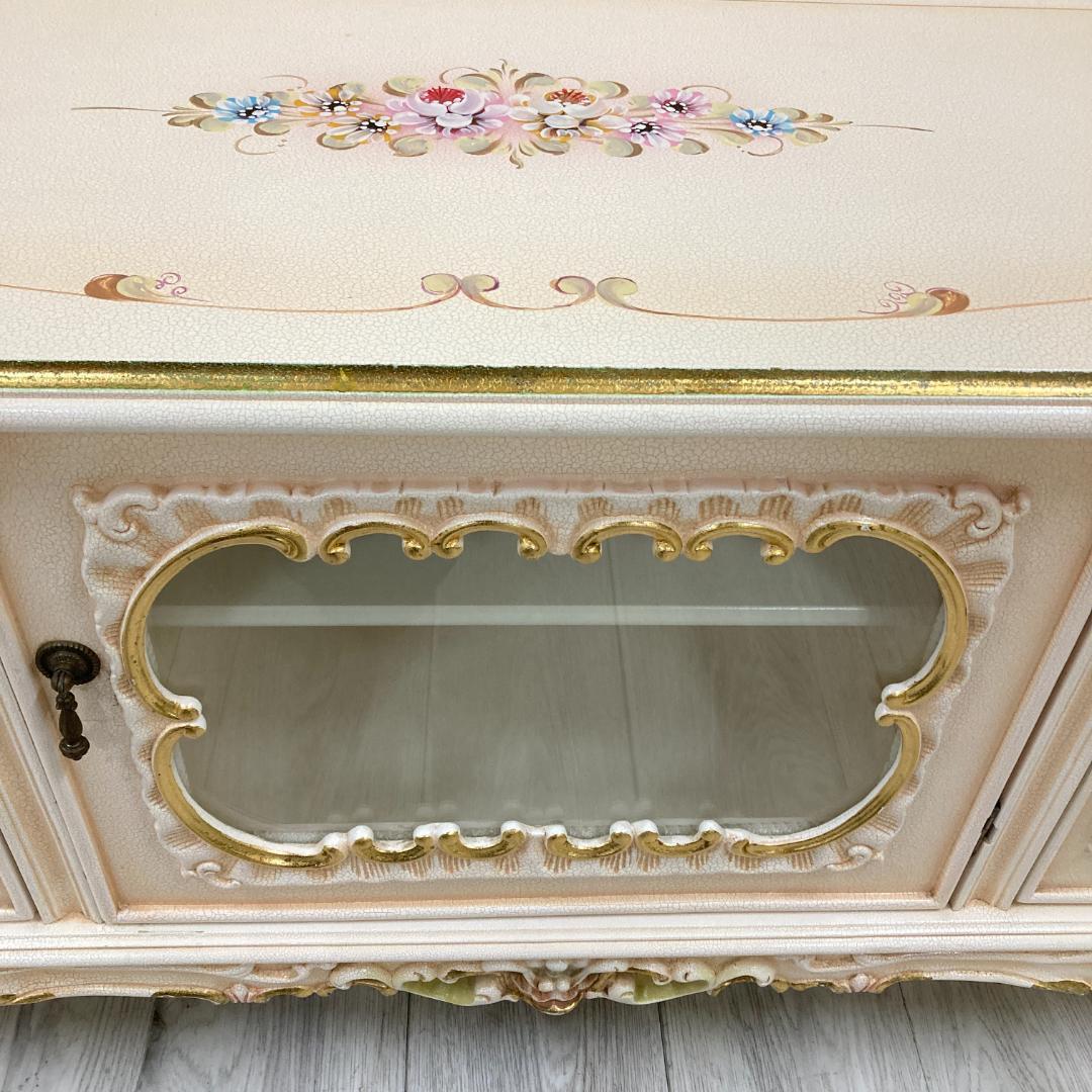 ロココ調 フレンチクラシック テレビボード TVボード 　アンティーク調