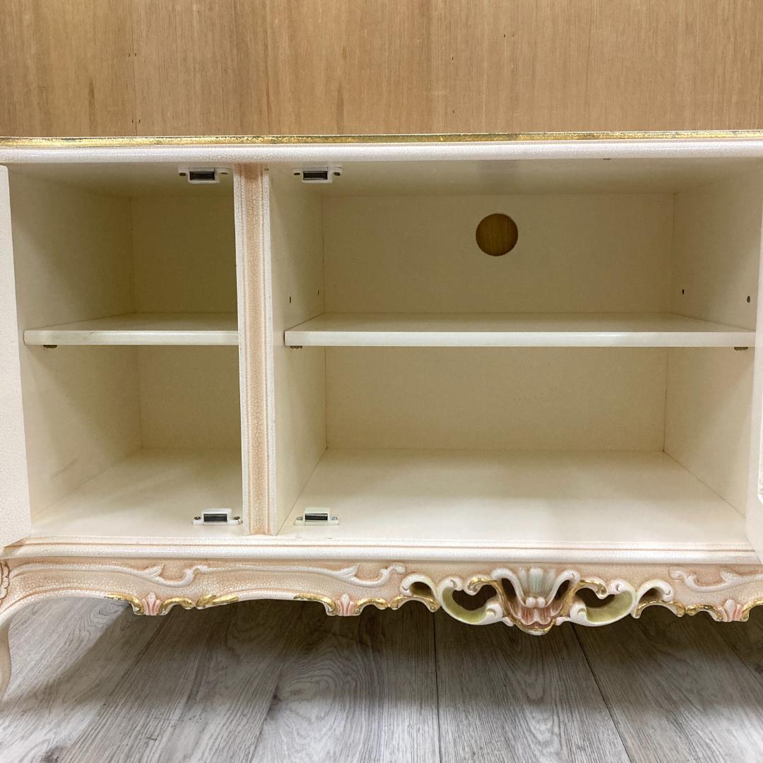 ロココ調 フレンチクラシック テレビボード TVボード 　アンティーク調