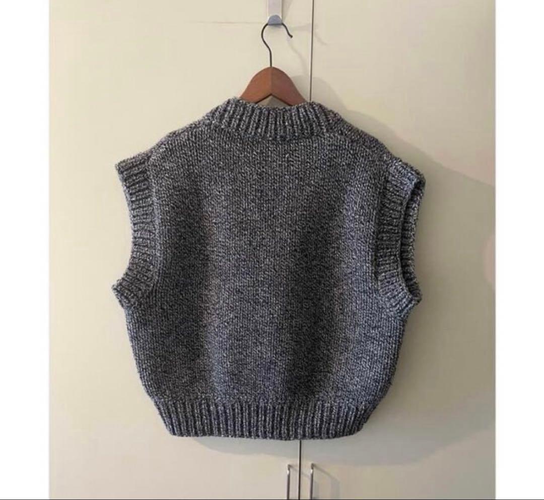 Maison Margiela オーバーサイズVネック ニットベスト