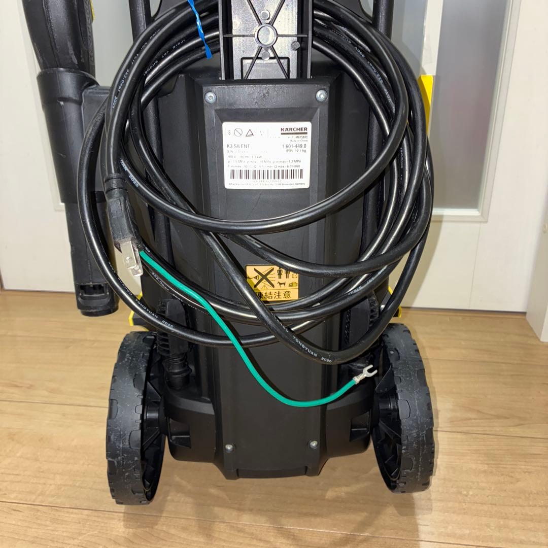 美品です！Karcher ケルヒャー高圧洗浄機 ｋ3サイレント（60Hz）