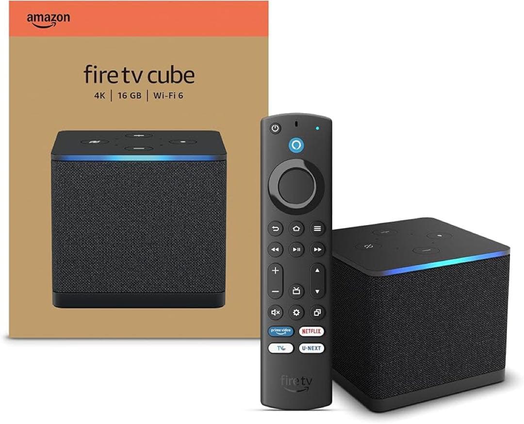 【新品】　fire tv cube 4k 16GB Wi-Fi 6