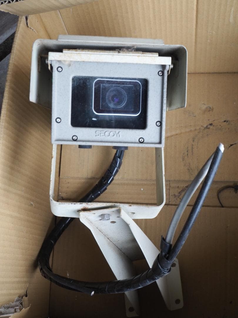 セコム　防犯カメラ　HS-G0330　直前まで稼働