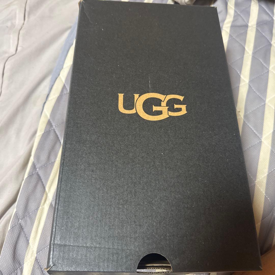 yu UGG ブラウン スリッポンムートンブーツ