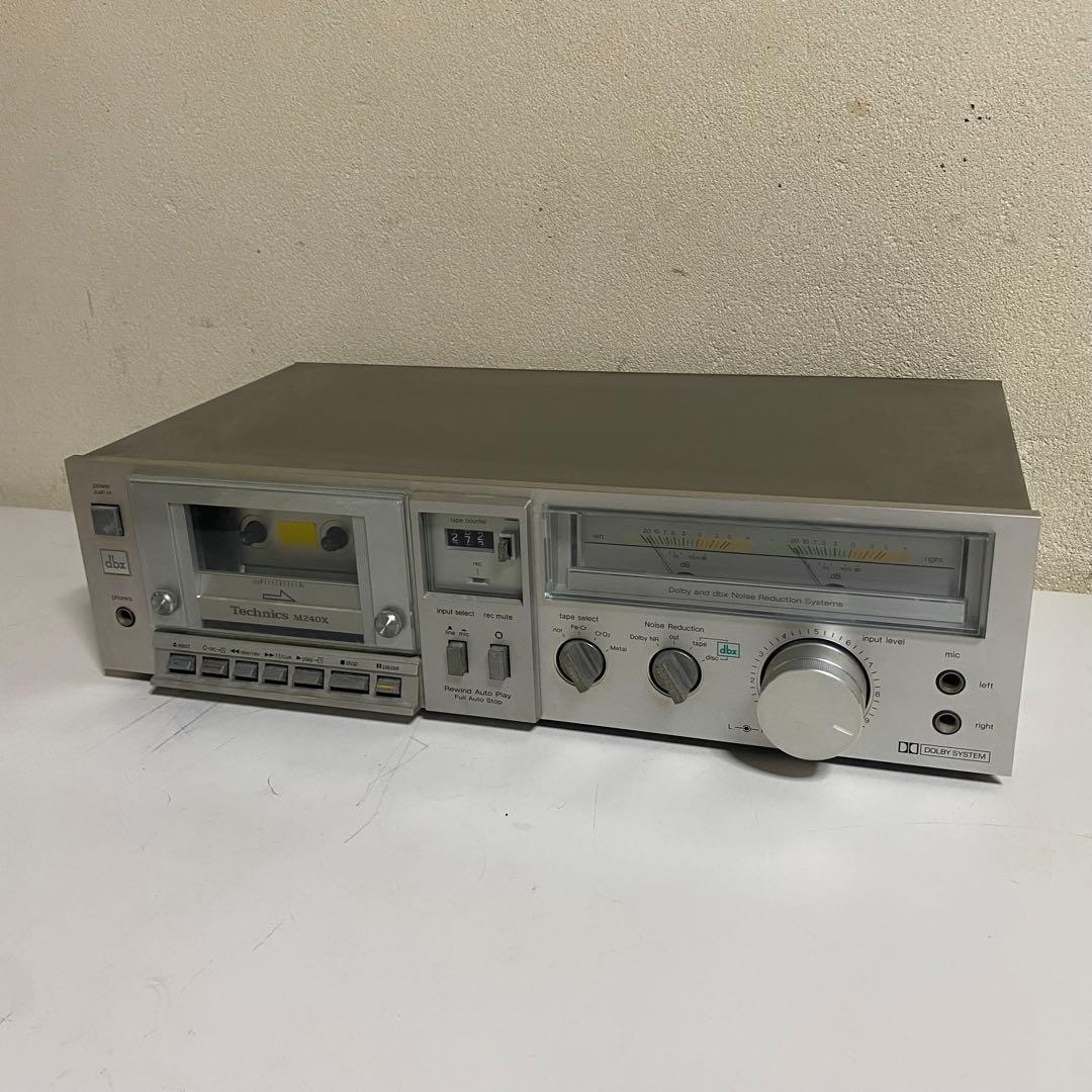 動作確認済み Technics カセットデッキ RS-M240X DOLBY