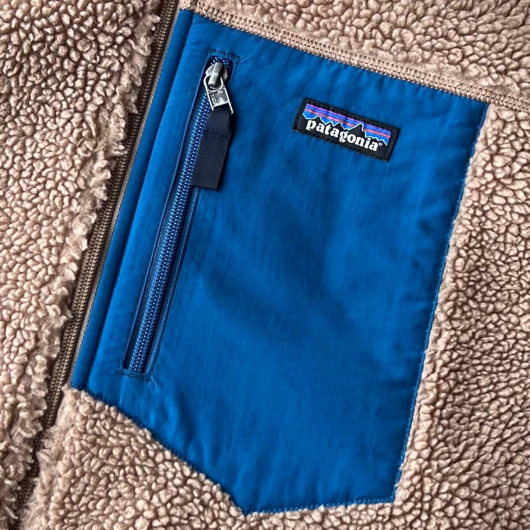 【patagonia】パタゴニア　XL　レトロX　フリースベスト　モジャブカーキ