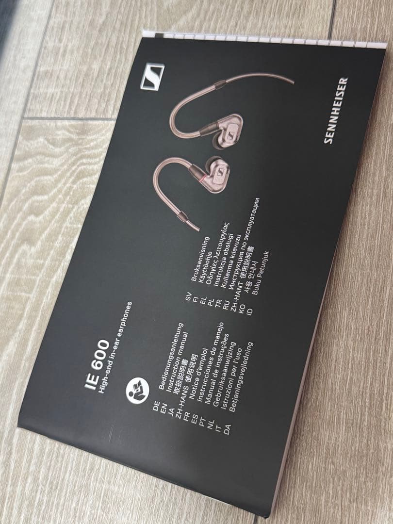 Sennheiser IE 600 ハイレゾ対応 イヤホン