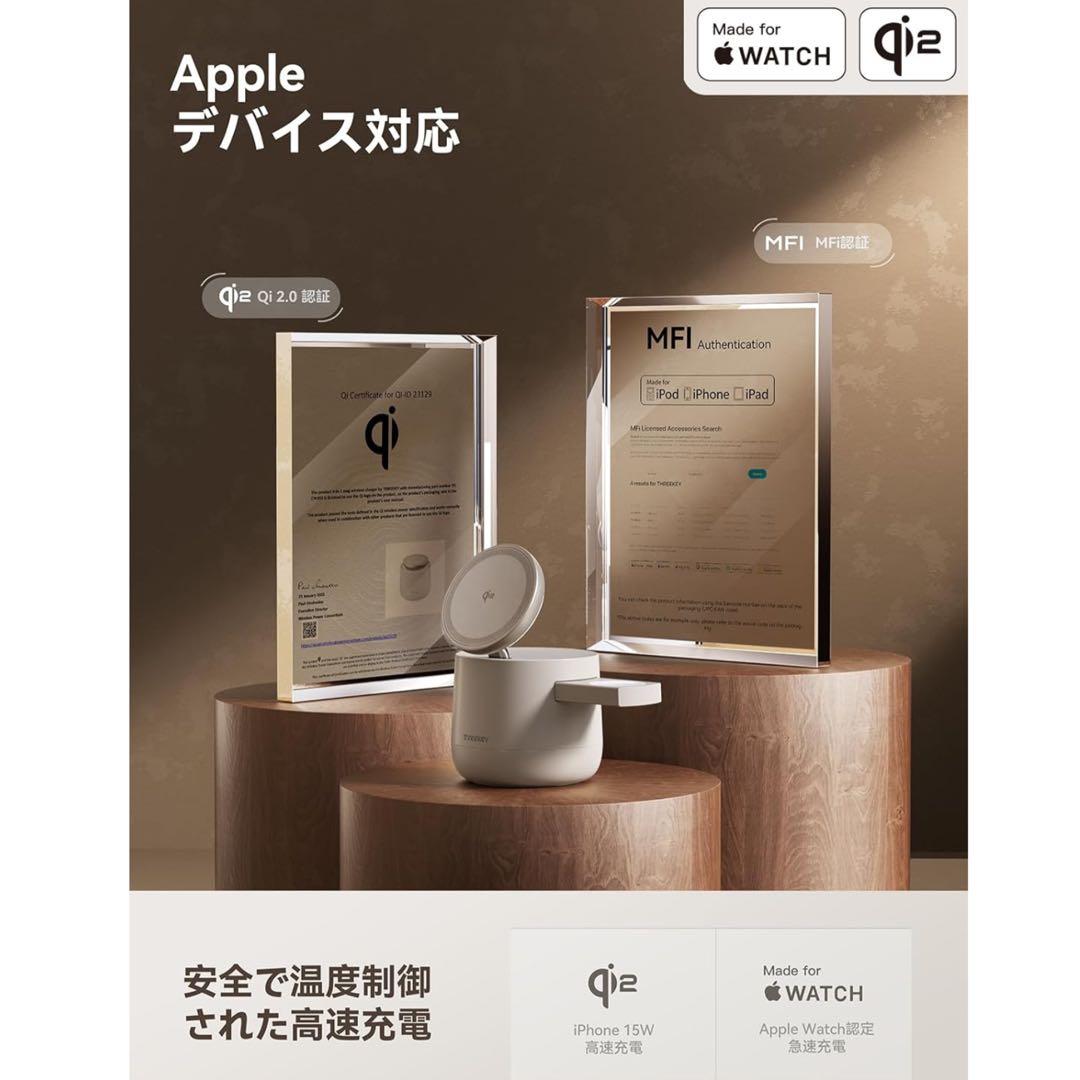 お得❤️iPhone⭐️AirPods⭐️iPad⭐️充電器⭐️MagSafe⭐️ワイヤレス